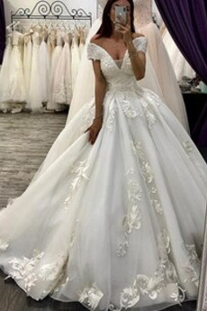 Robe de mariée Décalcomanie Mancheron Soie Norme Eglise A-ligne