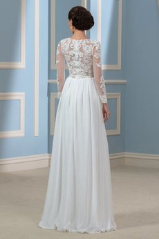 Robe de mariée Dentelle Sexy Plage Traîne Courte Manche Aérienne