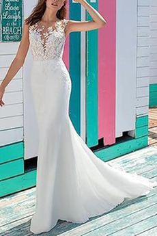 Robe de mariée Sommaire Plage Milieu Naturel taille Traîne Courte