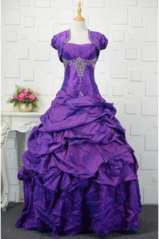 Robe de bal Perlé Printemps Cérémonial Sans courroies Laçage