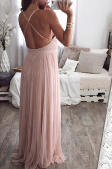 Robe de soirée Simple Été Maternité Taille haute Col en V Foncé