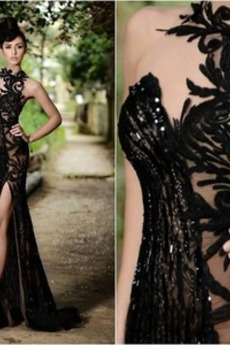 Robe de bal Sexy Ouverture Frontale Fermeture à glissière Été