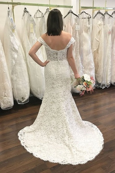 Robe de mariée Appliquer Longue Elégant Sans Manches Fermeture à glissière