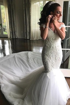 Robe de mariée Décalcomanie Petites Tailles Plage Fermeture éclair