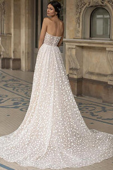 Robe de mariée Pittoresque Dentelle Printemps Longue Poire aligne