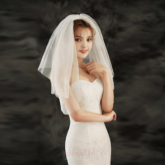 Voile de style court accessoires de mariage de mariée en voile de maille bronzante exquis - Page 5