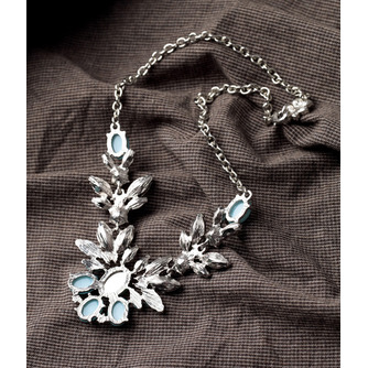 Alliage de mariage incrusté gem cristal fleurs collier et pendentif - Page 4