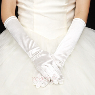 Gants de mariage Classique Spandex Épais Froid Doigt entier Mariage - Page 1