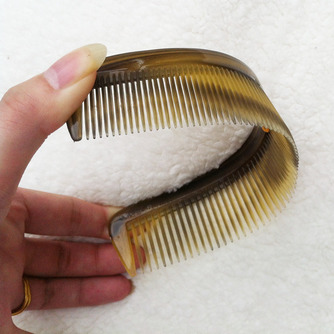 Antistatique Portable Ox corne soins de santé en gros petit miroir et peigne - Page 2