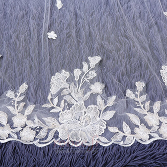 Voile de mariée en dentelle traînante surdimensionné voile de mariée pas cher beau voile - Page 5