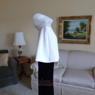 Cape de mariée courte à capuche Cape de mariée nuptiale Cape courte - Page 3