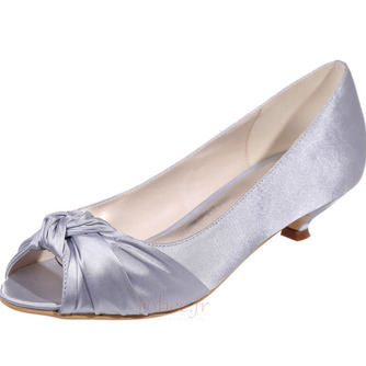 Chaussures de mariée chaussures de mariage bouche de poisson chaussures de soirée en satin - Page 5