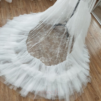 Cape de mariage en tulle Cape de mariage châle long 200CM - Page 3