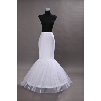 Petticoat de mariage Robe de mariée Sexy Spandex blanc Jantes simples - Page 1