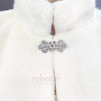 Automne et hiver veste chaude manteau de mariée châle imitation fourrure châle - Page 4