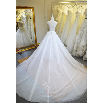 Appliques de dentelle mariage train détachable jupe amovible surjupe de mariée - Page 2