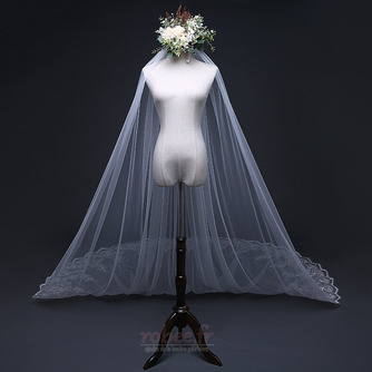 Voile de mariée de mariage Voile de dentelle chic Accessoires de mariage Voile Factory Outlet - Page 4