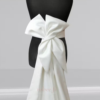 Train de mariée avec grand nœud train amovible de mariée train amovible en satin - Page 2