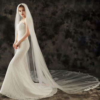 Cathédrale voile de fuite long voile de mariage accessoires photo studio photo voile usine en gros - Page 4