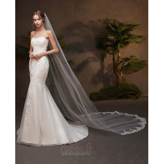 Voile de mariée en dentelle Boutique voile monocouche avec accessoires de mariage en peigne à cheveux - Page 4
