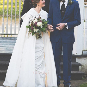 200CM mariée châle manteau de mariage manteau châle à capuche blanc - Page 8