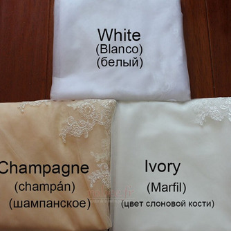 Voile de voile Dentelle Applique Voile Studio Photographie Voile Accessoires de mariage - Page 6