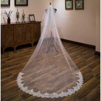 Voile de mariée dentelle paillettes voile brillant accessoires de mariage voile voile - Page 1