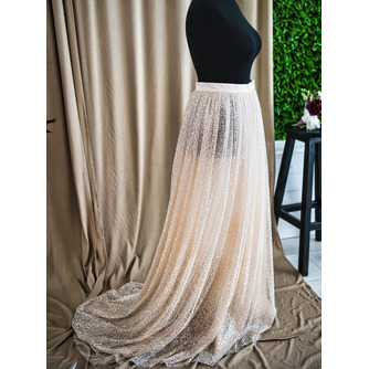 Jupe de mariée amovible Jupe brillante Jupe superposée Train de mariée Jupe amovible Tulle - Page 3