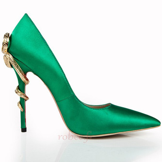 Mode sexy talons hauts bout pointu chaussures de mariée de mariage chaussures de demoiselle d'honneur pas cher - Page 3