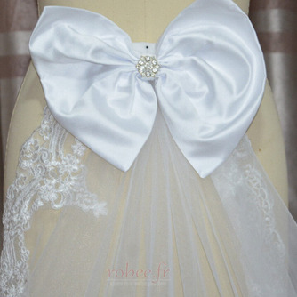 Robe de mariée train amovible dentelle jupe en tulle amovible accessoire de mariage jupon - Page 3