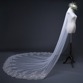 Voile de mariée de mariage Voile de dentelle chic Accessoires de mariage Voile Factory Outlet - Page 3