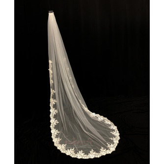 Voile d'église en dentelle, petit voile de mariée coiffure photo de mariage - Page 6