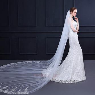 Nouveau style long voile de mariée voile de mariage dentelle de paillettes voile exquis 3M - Page 5