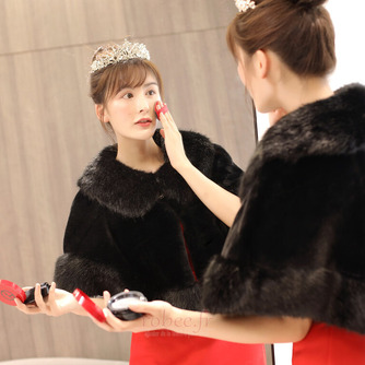 Automne chaud et hiver châle mariée haute imitation châle de fourrure de renard - Page 4