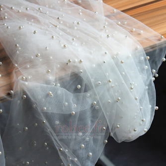 Tulle perle mariée châle élégante longue veste 200CM - Page 5