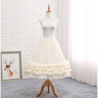 Black chiffon underskirt, bridal long crinoline, cosplay prom dress chiffon underskirt, puffy skirt, Lolita midi skirt - Page 3