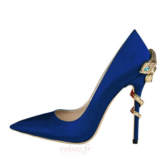 Mode sexy talons hauts bout pointu chaussures de mariée de mariage chaussures de demoiselle d'honneur pas cher - Page 4