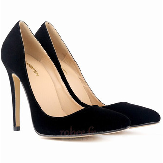 Chaussures de mariée en flanelle à talons hauts de mariée sexy multicolores 11CM - Page 9