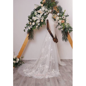 Train de robe de mariée Train détachable de mariée Train de mariage détachable en dentelle - Page 1