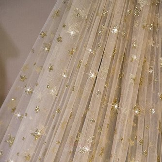 Voile étoilé de Champagne mariée super long voile de mariage - Page 4