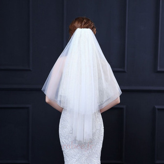 Voile court en maille avec peigne simple voile grand voile accessoires de mariage voile - Page 2