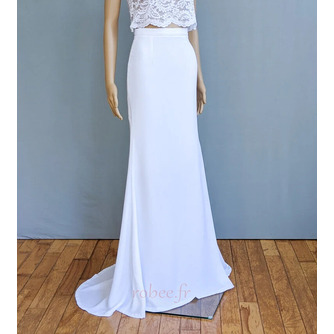 Le mariage sépare la jupe de mariée sirène robe de mariée personnalisée Simple mariage moderne sépare - Page 6