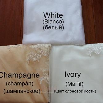 Voiles de mariée Voiles doubles à la mode Accessoires de mariage Voiles en dentelle délicate Voiles courts - Page 5