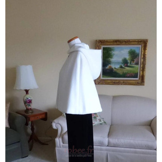 Cape de mariée courte à capuche Cape de mariée nuptiale Cape courte - Page 6