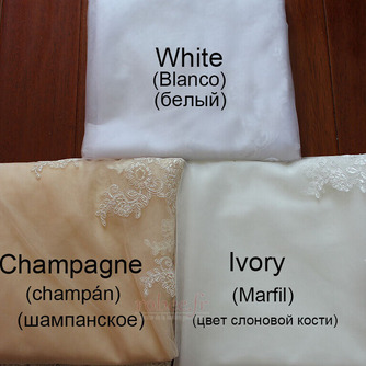 Voile court en maille avec peigne simple voile grand voile accessoires de mariage voile - Page 6