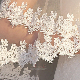 Voile de mariée voile de dentelle voile court voile simple - Page 4