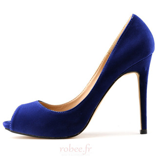 Populaire bouche de poisson flanelle talons hauts sandales de mode d'été mariage demoiselle d'honneur talons hauts - Page 6