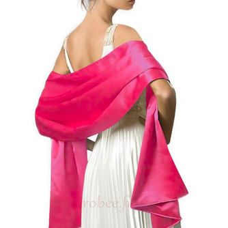 Robe de soirée châle en satin Châle Écharpe en satin Robe de mariée assortie - Page 16