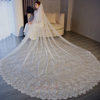Voile de voile Dentelle Applique Voile Studio Photographie Voile Accessoires de mariage - Page 5