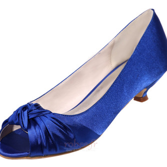 Chaussures de mariée chaussures de mariage bouche de poisson chaussures de soirée en satin - Page 3